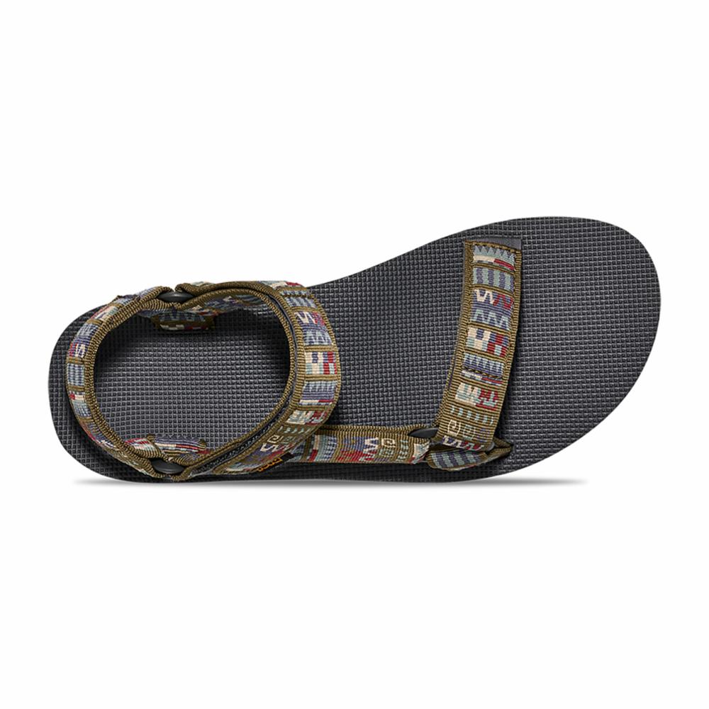 Teva Men ORIGINAL UNIVERSAL GEO MASHUP OLIVE - Image 4